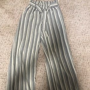 NEGOTIATIONS OPEN Wide Leg Trendy Pants